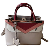 Fendi 2jours multicolour leather handbag