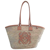 Loewe ecru wicker handbag