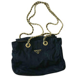 Prada blue synthetic handbag