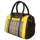 Burberry multicolour leather handbag