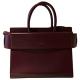 Givenchy horizon burgundy leather handbag