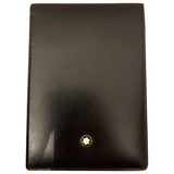 Montblanc black leather case