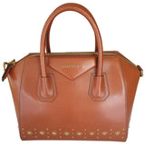 Givenchy antigona brown leather handbag