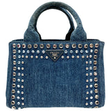 Prada blue denim - jeans handbag