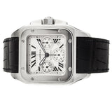 Pre-Owned Cartier Santos 100 Chronograph W20090X8