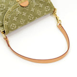 Louis Vuitton Mini Pleaty Green Monogram Denim Shoulder Hand Bag