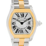 Cartier Roadster Ladies Steel Yellow Gold Quartz Watch W62026Y4