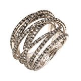 de Boulle Collection Overlapping Band Ring