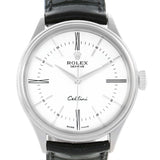 Rolex Cellini Time 18K White Gold Mens Watch 50509 Box Papers