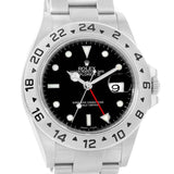 Rolex Explorer II Parachrom Hairspring Steel Automatic Watch 16570