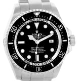 Rolex Seadweller Deepsea Steel Ceramic Bezel Mens Watch 116660