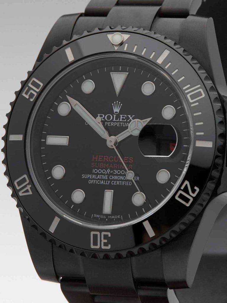 Rolex hotsell hercules submariner