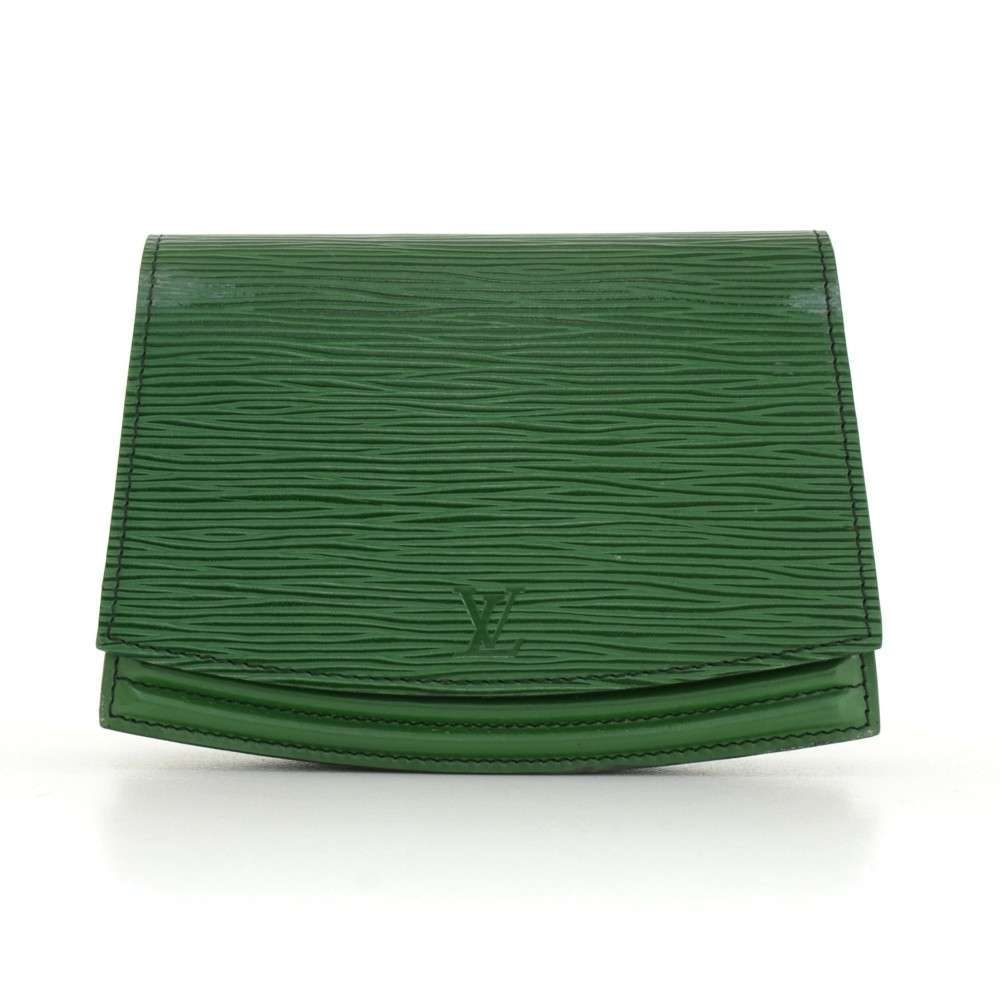 Louis Vuitton Epi Green Pochette