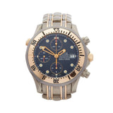 OMEGA - SEAMASTER CHRONOGRAPH TITANIUM & 18K ROSE GOLD GENTS 2296.80.00 2000'S