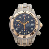 OMEGA - SEAMASTER CHRONOGRAPH TITANIUM & 18K ROSE GOLD GENTS 2296.80.00 2000'S