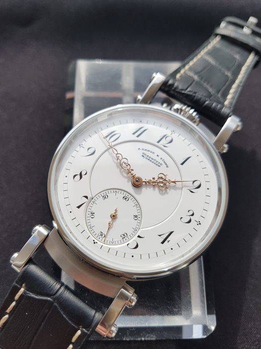 A. Lange S hne Glashutte Marriage watch 1880 1885 top