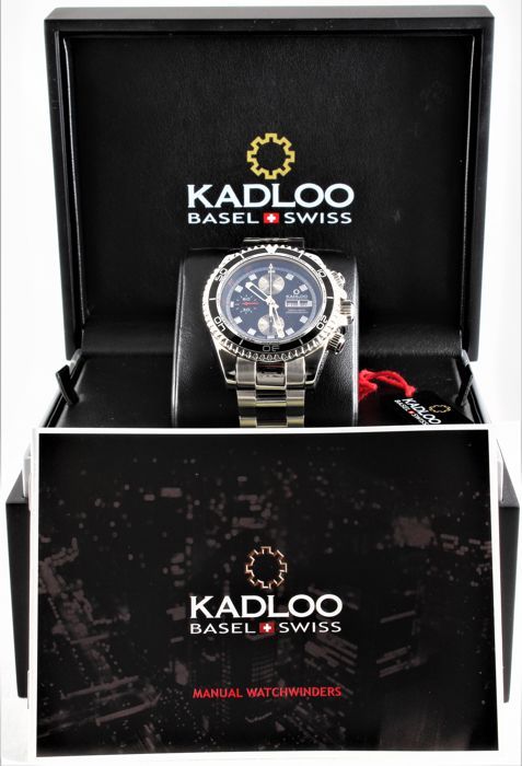 Kadloo Swiss Basel Vintage Trophy Chronograph Dual Zone