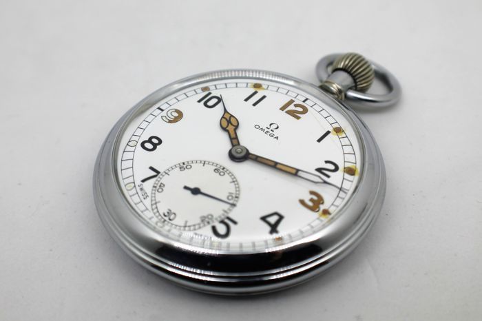 Omega Pocket Watch British Military G.S.T.P Y10673 Men Ano 1941 Luxify Marketplace