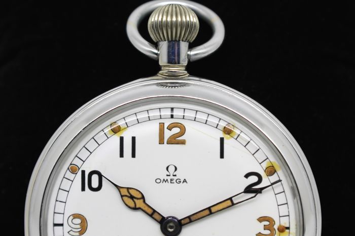 Omega military pocket watch hotsell