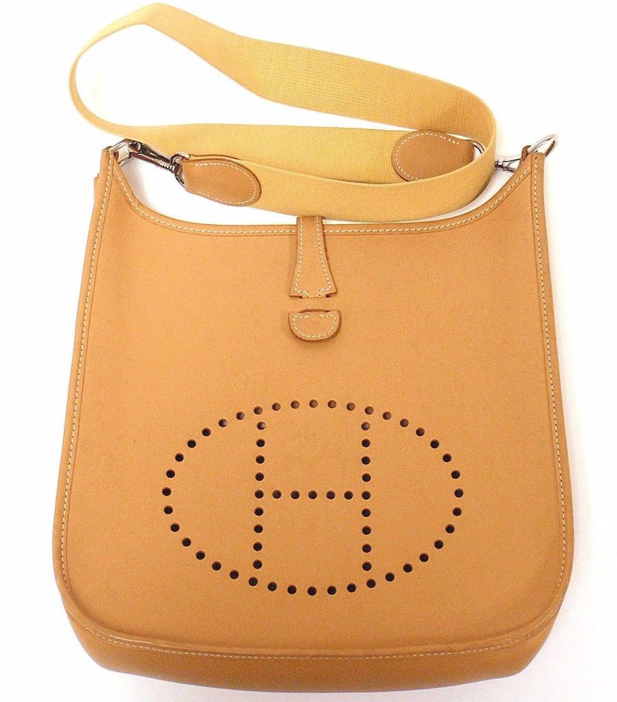 HERMES EVELYNE PM NATURAL LIGHT BARENIA LEATHER SHW SHOULDER BAG – Luxify  Marketplace