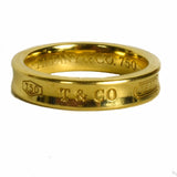 Tiffany & Co. 18K Gold Engraved Ring