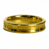 Tiffany & Co. 18K Gold Engraved Ring