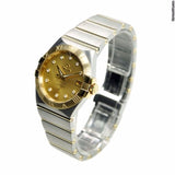 Omega Constellation 18k Gold Steel Gold Automatic