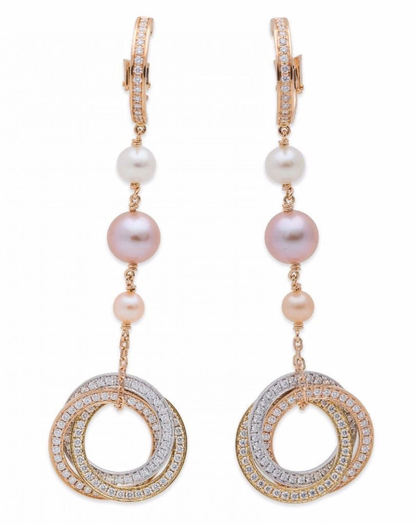 Cartier Trinity De Cartier Pearl Earrings Luxify Marketplace