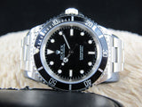 1991 ROLEX SUBMARINER (T25 DIAL) 14060 WITH BLACK BEZEL