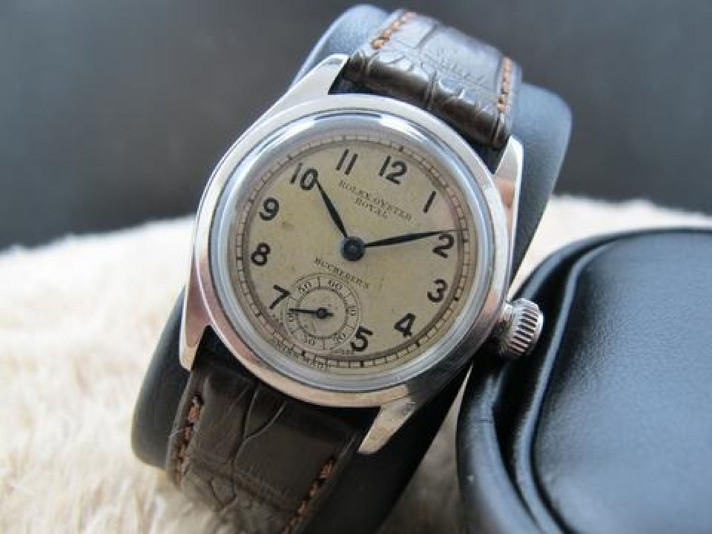 1939 ROLEX OYSTER ROYAL 2280 WITH ARABIC NUMERALS SIGNED WITH