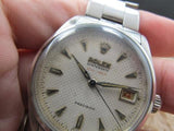 1954 ROLEX OYSTERDATE 6294 ORIGINAL HONEYCOMB DIAL WITH RED DEPTH