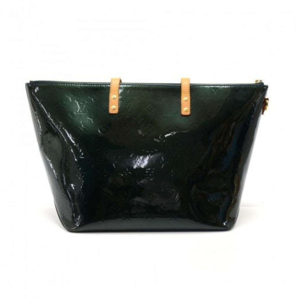 Louis Vuitton Louis Vuitton Bellevue GM Dark Green Vernis Leather