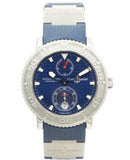 ULYSSE NARDIN MENS BLUE MAX STAINLESS STEEL